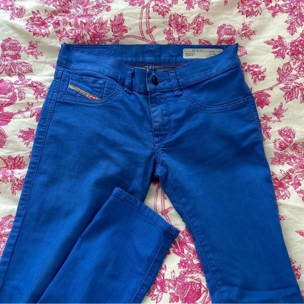 Diesel Blue Women's Livier Cropped Jeans, 25